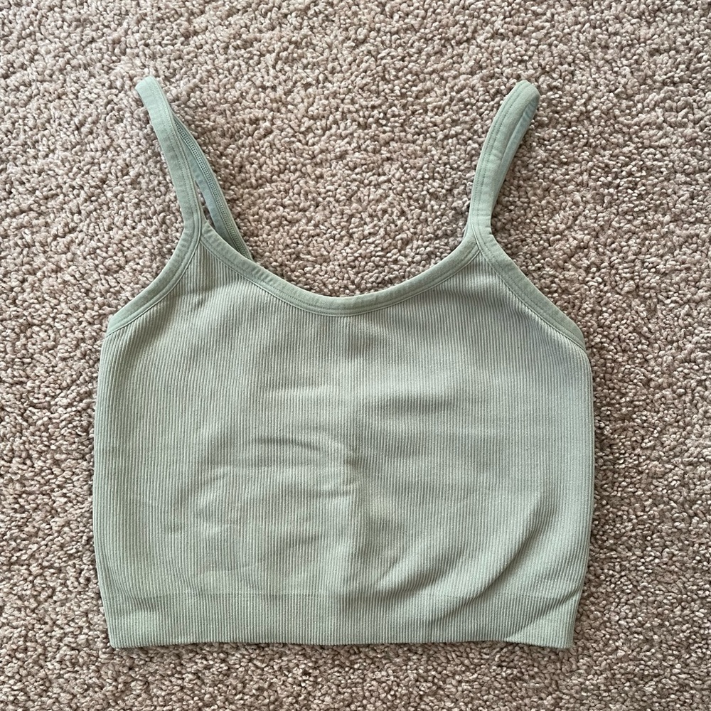 Set Active Sculptflex Body Crop in Olive